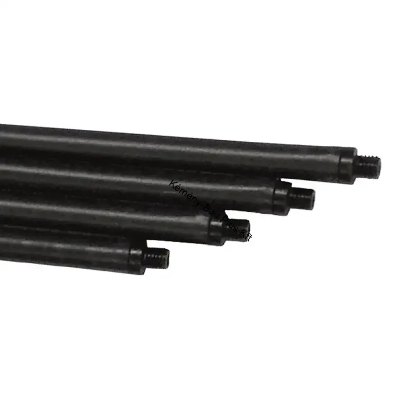 Kézi kéménytisztító műanyag M16 rúd, műanyag M12 menettel 1400mm hosszú fekete