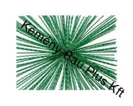 SL50000 Kézi műanyag kémény tisztító kefe 140X200-180X200mm M12 külső menettel.