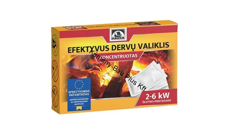 LTHANSKEZ05G Koncentrált koromeltávolító zacskó 2-6 kW-os fatüzelésű kályhákhoz (5x5 g-os zsákokban)